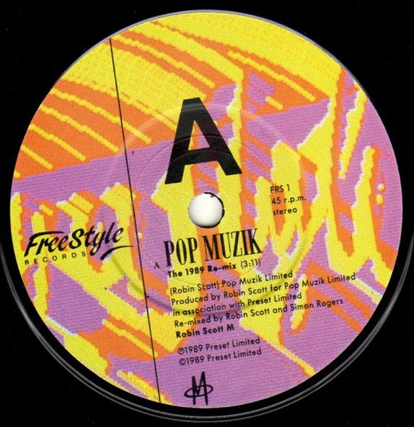 M - Pop uzik The 1989 Re-ix - Used Vinyl Record 7" image 7