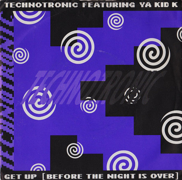 Technotronic - Get Up (Before The Night Is Over) - Used Vinyl Record image 1