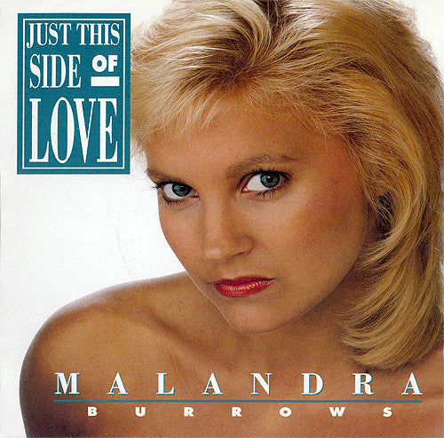 Malandra Burrows - Just This Side Of Love - Used Vinyl Record 7" image 1