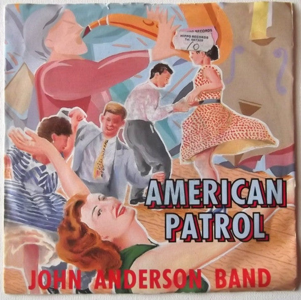 John Anderson Band - American Patrol - Used Vinyl Record 7" image 5