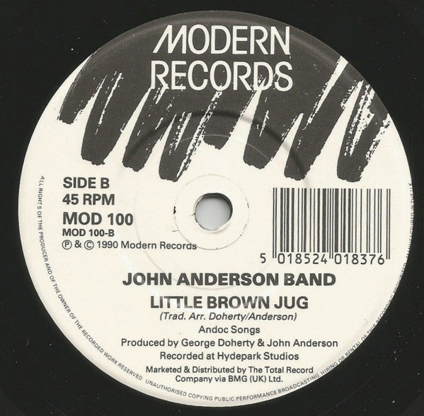 John Anderson Band - American Patrol - Used Vinyl Record 7" image 8