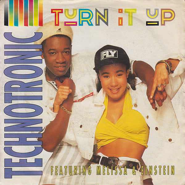 Technotronic - Turn It Up - Used Vinyl Record 7" image 1