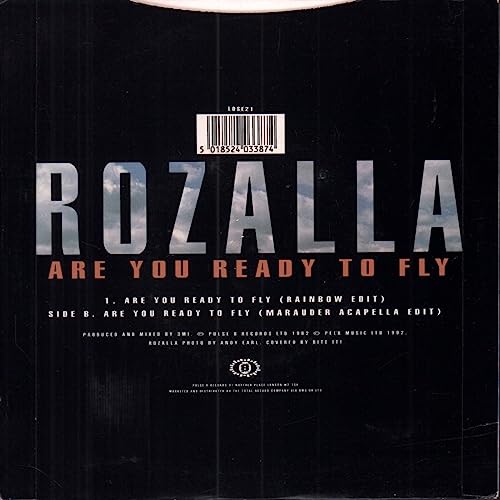 Rozalla - Are You Ready To Fly - Used Vinyl Record 7" image 2