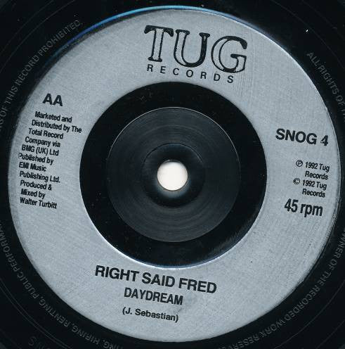 Right Said Fred - Those Simple Things / (What A Day For A) Daydream - U image 4