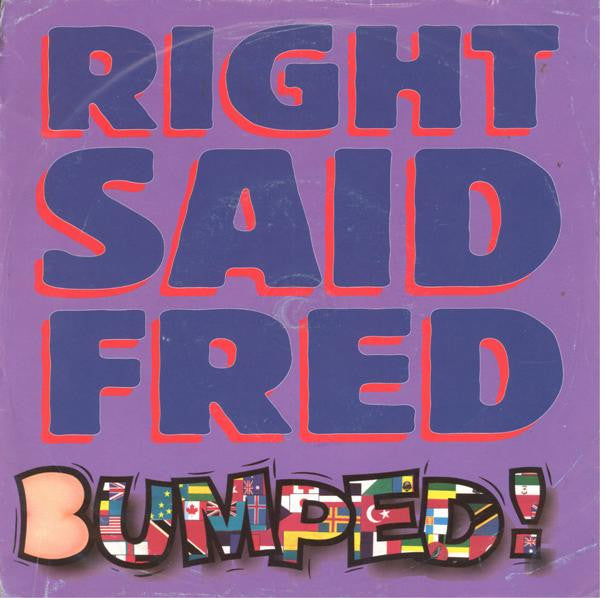 Right Said Fred - Bumped - Used Vinyl Record 7" image 5