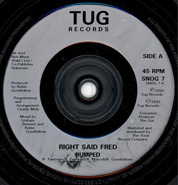 Right Said Fred - Bumped - Used Vinyl Record 7" image 7