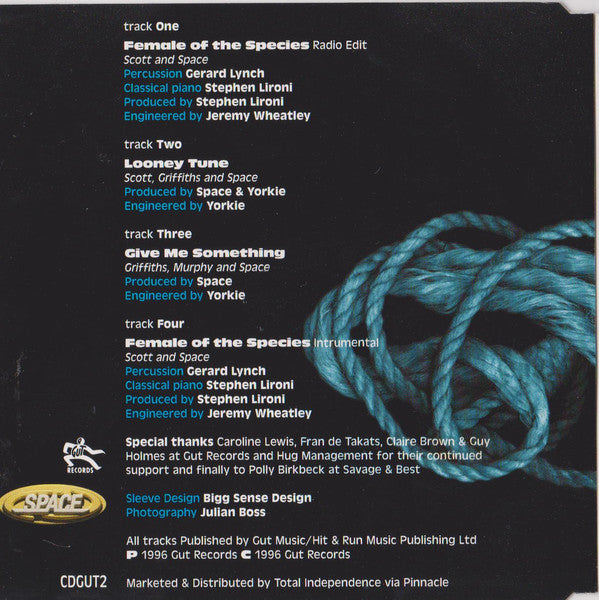 Space - Female Of The Species - Used CD image 4