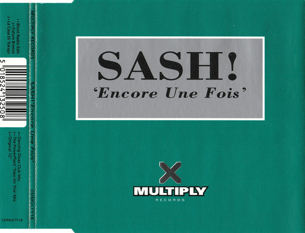 Sash! - Encore Une Fois - Used CD image 6