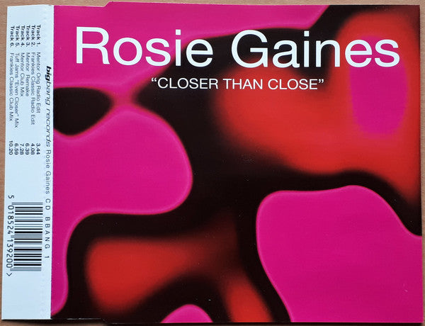 Rosie Gaines - Closer Than Close - Used CD image 1