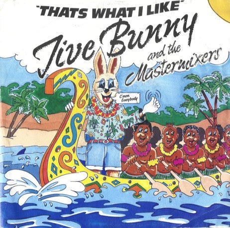 Jive Bunny And The M - That's What I Like - Used Vinyl Record 7" image 5