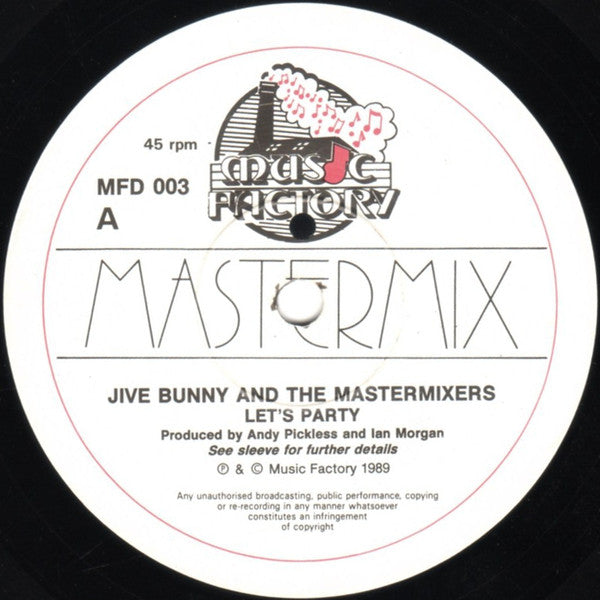 Jive Bunny And The M - Let's Party & Auld Lang Syne - Used Vinyl Reco image 3