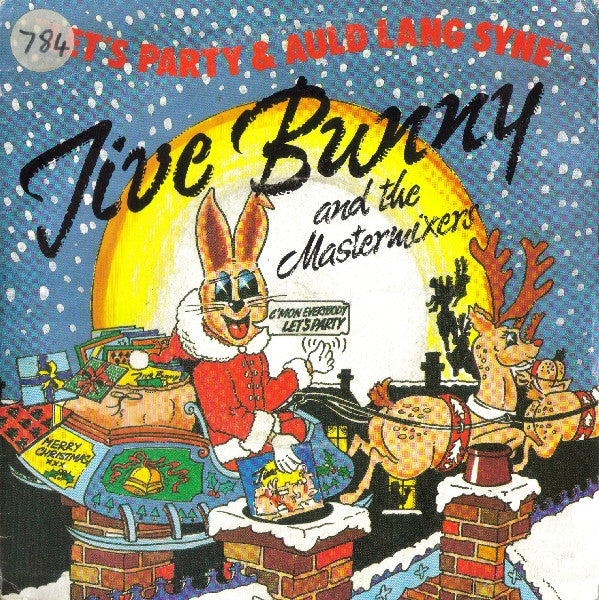 Jive Bunny And The M - Let's Party & Auld Lang Syne - Used Vinyl Reco image 5