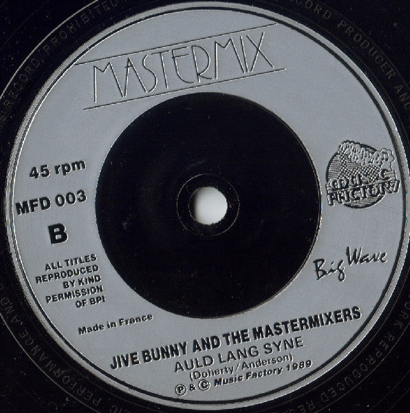 Jive Bunny And The M - Let's Party & Auld Lang Syne - Used Vinyl Reco image 8