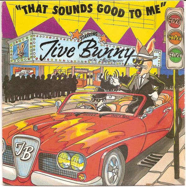 Jive Bunny And The M - That Sounds Good To Me - Used Vinyl Record 7" image 1
