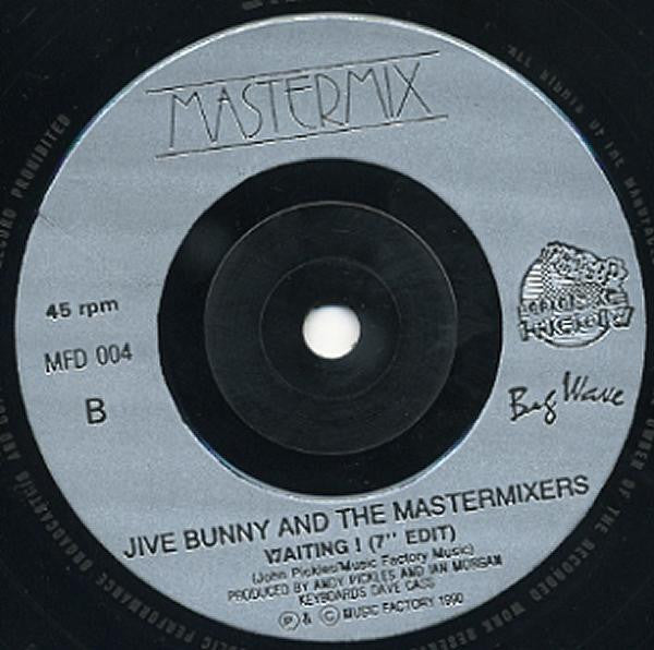 Jive Bunny And The M - That Sounds Good To Me - Used Vinyl Record 7" image 9