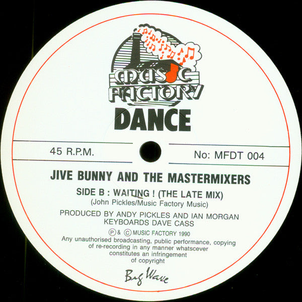 Jive Bunny And The M - That Sounds Good To Me - Used Vinyl Record 12" image 4