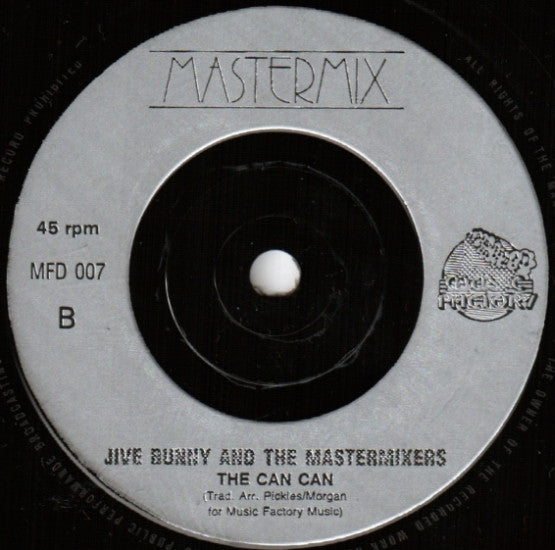 Jive Bunny And The M - Can Can You Party - Used Vinyl Record 7" image 9