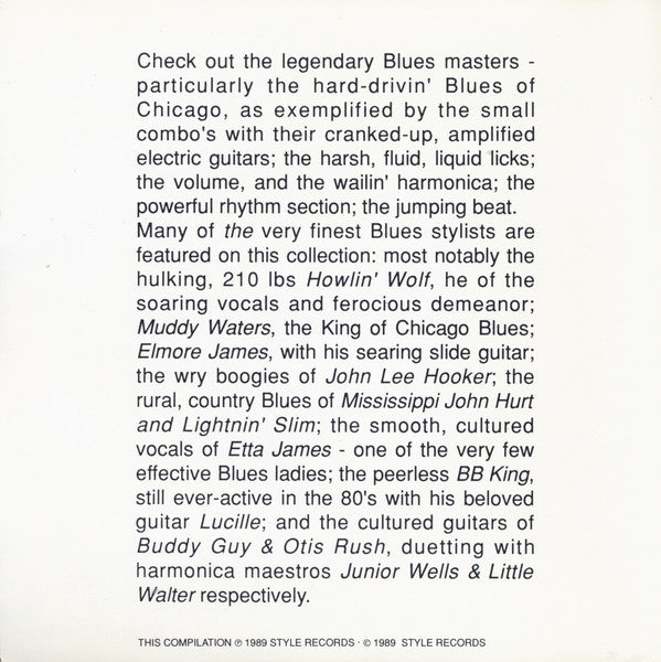 Various - Checkin' Out The Blues - Used CD image 5