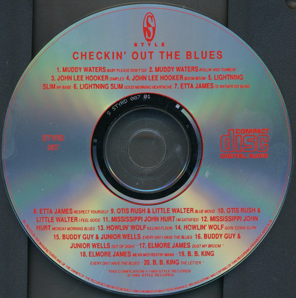 Various - Checkin' Out The Blues - Used CD image 8