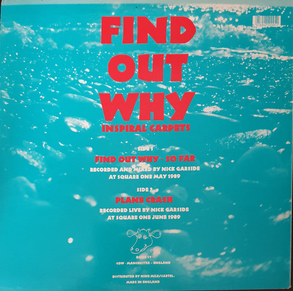 Inspiral Carpets - Find Out Why - Used Vinyl Record 12" image 2