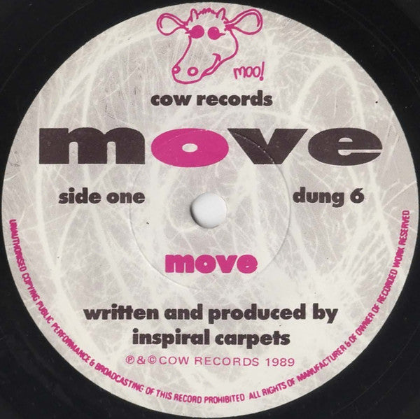 Inspiral Carpets - Move - Used Vinyl Record 7" image 3