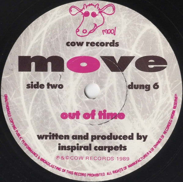 Inspiral Carpets - Move - Used Vinyl Record 7" image 4