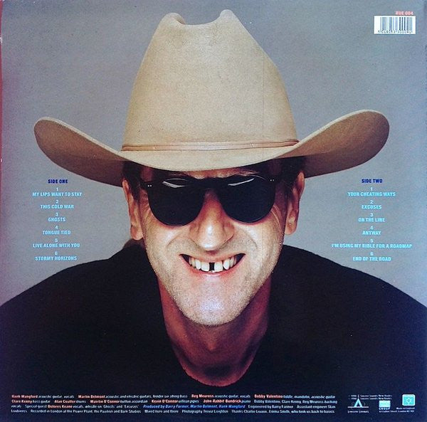 Hank Wangford - Stormy Horizons - Used Vinyl Record image 2