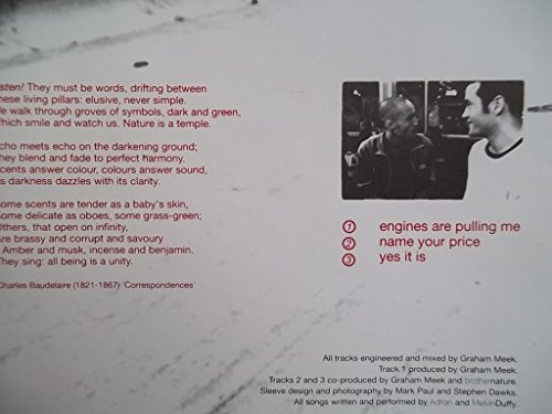 Brother Nature - Engines Are Pulling Me - Used CD image 2