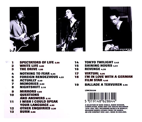 Names - Spectators Of Life - CD image 2