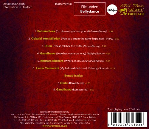 Hossam Ramzy - Best of Abdul Halim Hafiz - CD image 2
