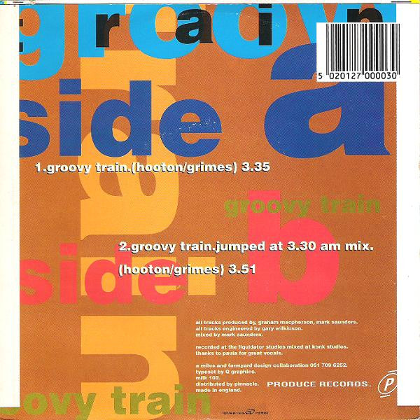 Farm - Groovy Train - Used Vinyl Record 7" image 6