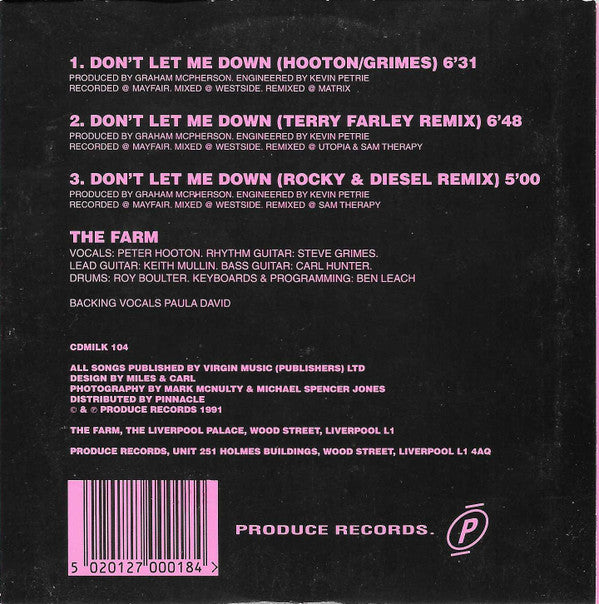 Farm - Don't Let Me Down - Used CD image 5