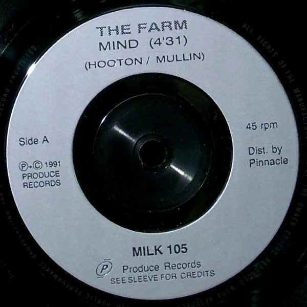 Farm - Mind - Used Vinyl Record 7" image 3