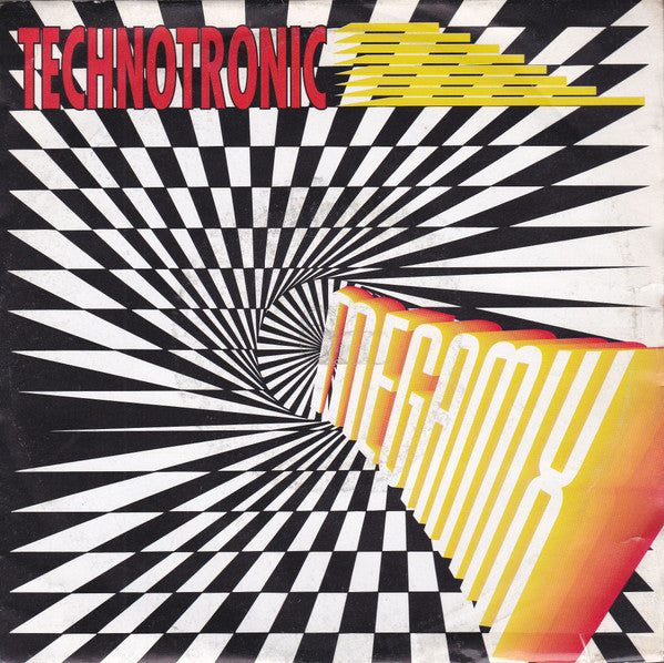 Technotronic - Megamix - Used Vinyl Record 7" image 5
