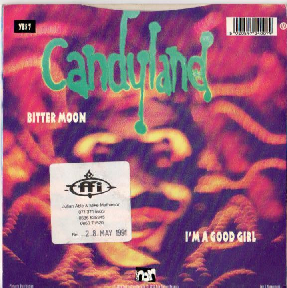 Candyland - Bitter Moon - Used Vinyl Record 7" image 4