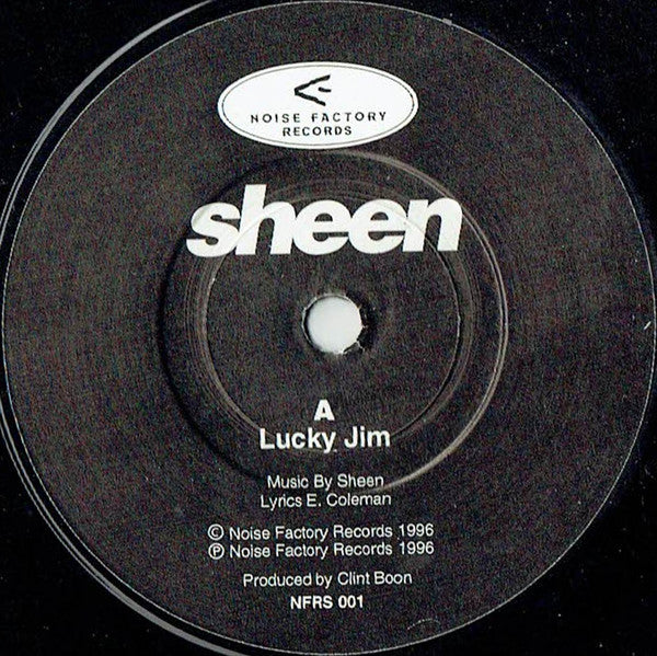 Sheen - Lucky Jim / Not For Today - Used Vinyl Record 7" image 3