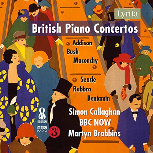 SIMON CALLAGHAN - BRITISH PIANO CONCERTOS / VARIOUS - CD image 1