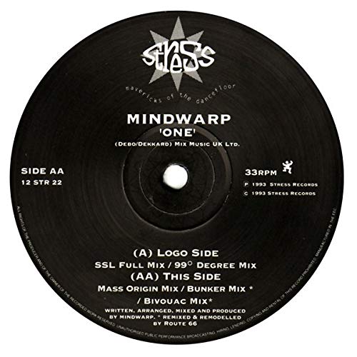 Mindwarp - One - Used Vinyl Record 12" image 1
