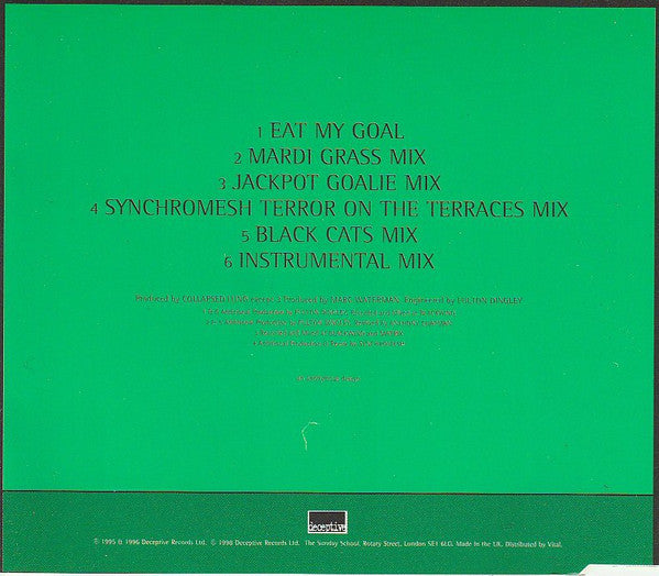 Collapsed Lung - Eat My Goal - Used CD image 3