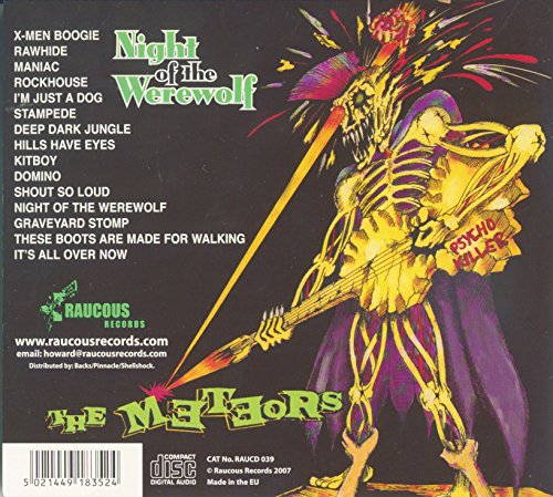 Meteors - Night Of The Werewolf - CD image 3