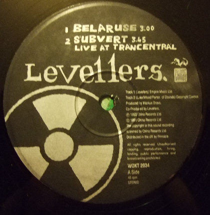 Levellers - Belaruse - Used Vinyl Record 12" image 5