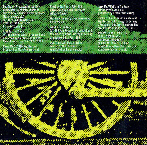 Levellers - Dog Train - Used CD image 3