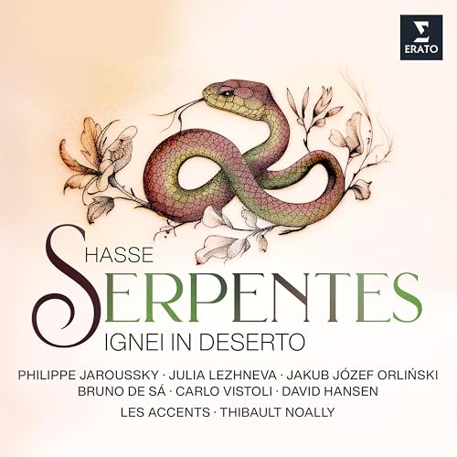 Philippe Jaroussky - Hasse: Serpentes ignei in dese - CD image 1