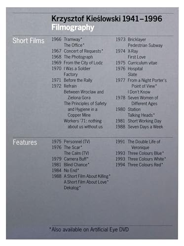 Three Colours Trilogy - DVD image 4