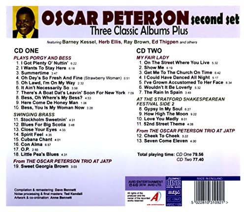 Oscar Peterson - Three Classic Albums Plus - CD image 2