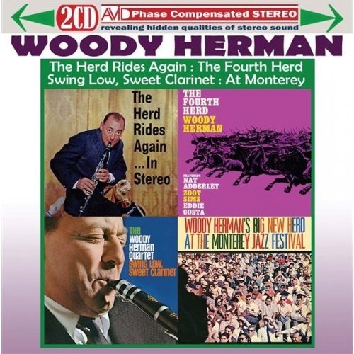 WOODY HERMAN - Four Classic Albums (The Herd Rides Again In Stereo / T image 1