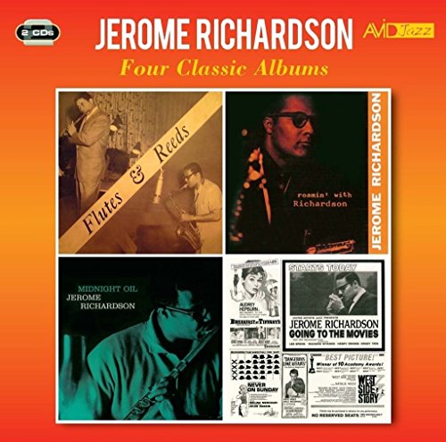 RICHARDSON - 4 CLASSIC ALBUMS: FLUTES & REEDS / ROAMIN WITH  / MIDNIGH image 1