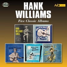 HANK WILLIAMS - Five Classic Albums ( Sings / Moanin The Blues / Memor image 1