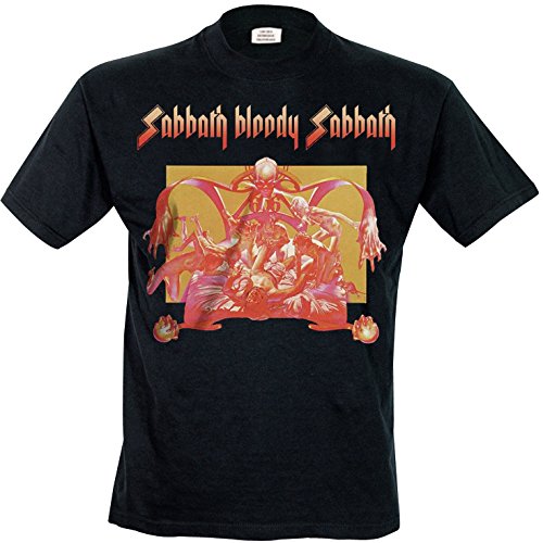 Black Sabbath - tshirt - Unisex - Short Sleeves - Medium