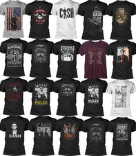 Johnny Cash - tshirt - Unisex - Short Sleeves - Small